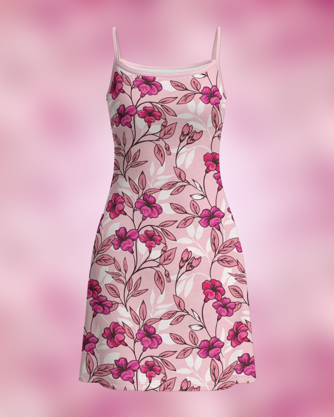 Double-Layer Mesh Dress