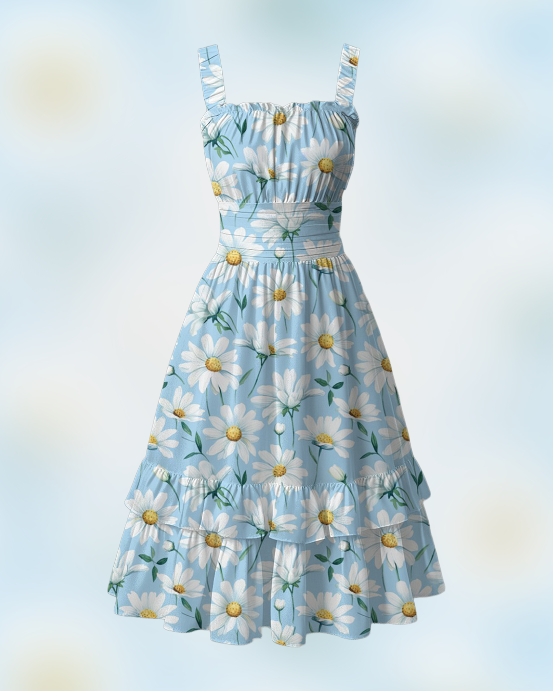 Ruffle Hem Dress